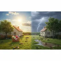 visualization of pest affected by weather patterns